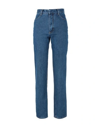 Shop Ksenia Schnaider Jeans In Blue