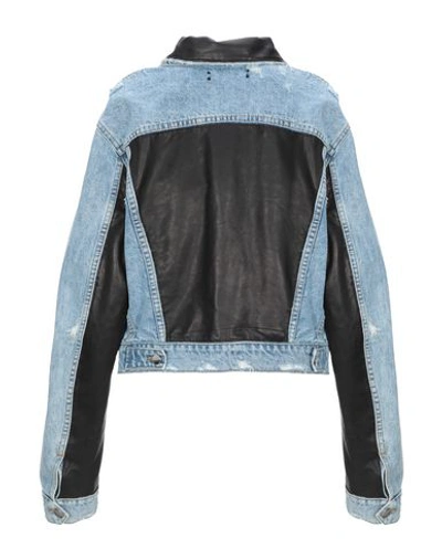 Shop Amiri Denim Outerwear In Blue