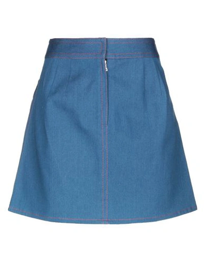 Shop Marc Jacobs Denim Skirt In Blue