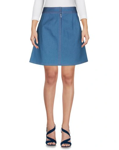 Shop Marc Jacobs Denim Skirt In Blue