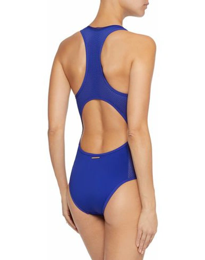 Shop Stella Mccartney One-piece Swimsuits In Blue
