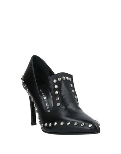 Shop Gianni Marra Woman Loafers Black Size 9 Calfskin