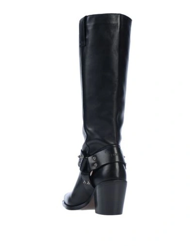 Shop Pinko Woman Boot Black Size 6 Calfskin