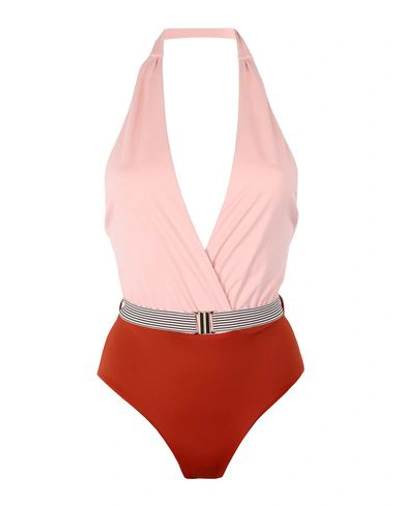 Shop Albertine One-piece Swimsuits In Pink