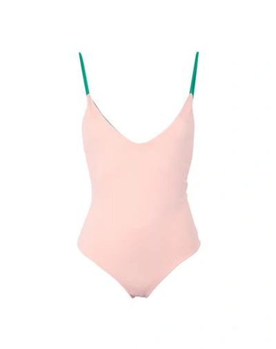 Shop Albertine One-piece Swimsuits In Pink