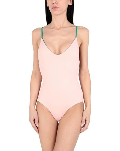 Shop Albertine One-piece Swimsuits In Pink