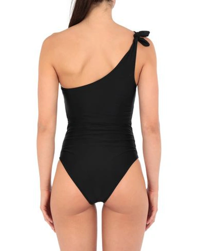 Shop Bower One-piece Swimsuits In Black