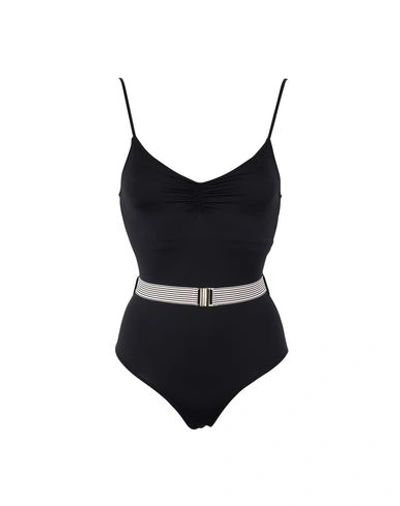 Shop Albertine Romy Woman One-piece Swimsuit Black Size 1 Polyamide, Elastane