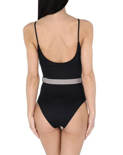 Shop Albertine Romy Woman One-piece Swimsuit Black Size 1 Polyamide, Elastane