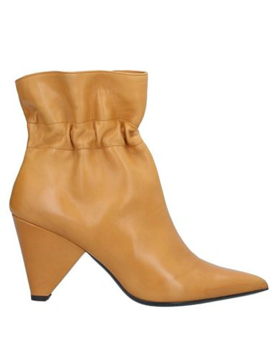 Shop Aldo Castagna Ankle Boot In Ocher