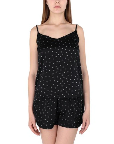 Shop Stella Mccartney Sleeveless Undershirts In Black