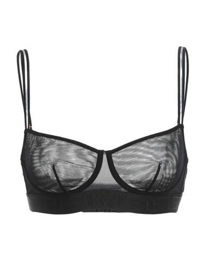 Shop Versace Bra In Black