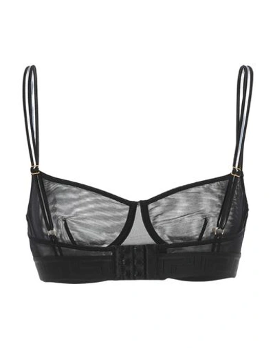 Shop Versace Bra In Black