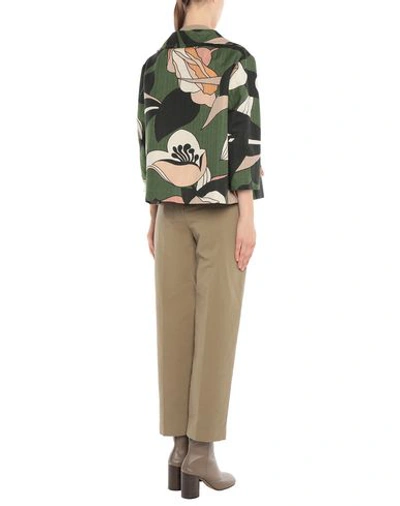 Shop Marni Blazer In Green