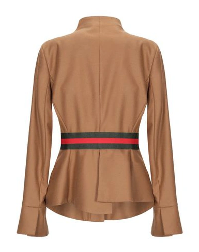 Shop Bazar Deluxe Blazer In Camel