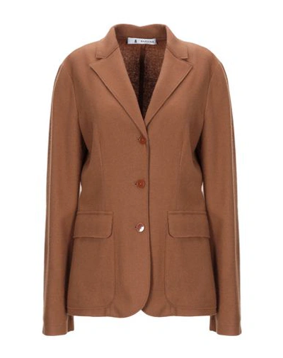 Shop Barena Venezia Suit Jackets In Brown