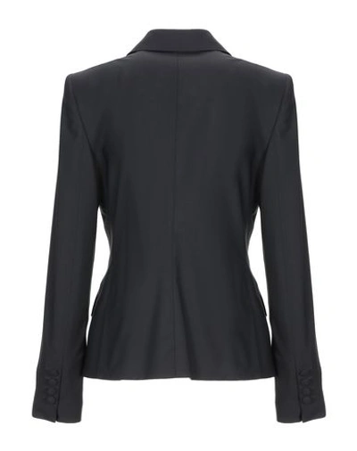 Shop Dolce & Gabbana Woman Blazer Black Size 4 Virgin Wool, Elastane