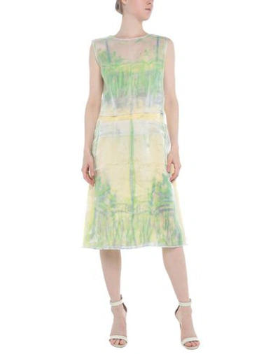 Shop Maison Margiela Woman Co-ord Acid Green Size 2 Polyester