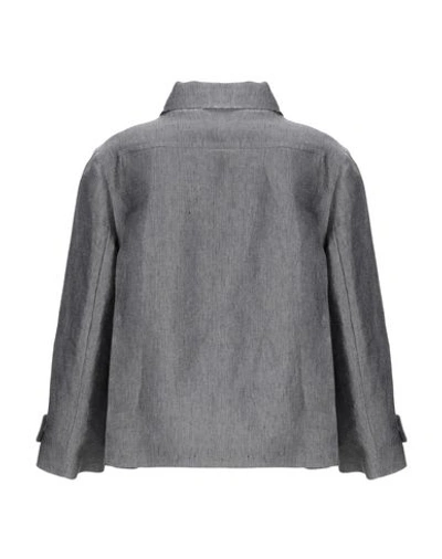Shop Aspesi Full-length Jacket In Grey