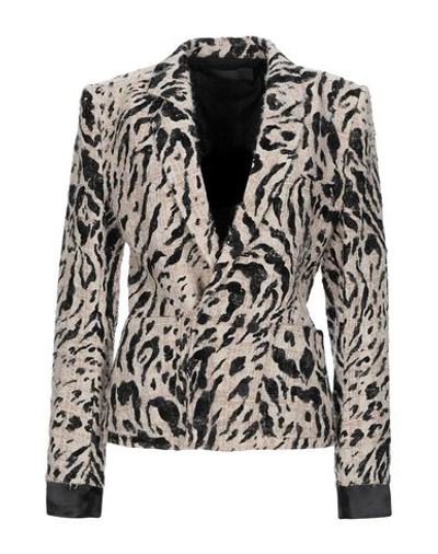 Shop Haider Ackermann Blazer In Sand