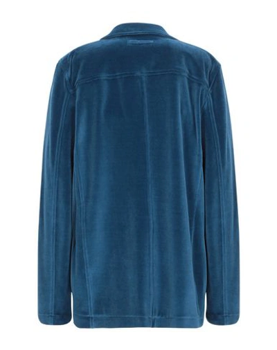 Shop T-jacket By Tonello Suit Jackets In Slate Blue