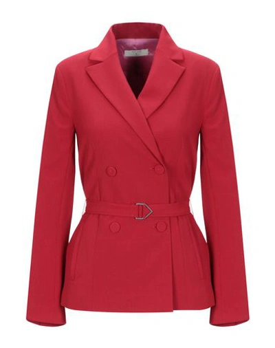 Shop Beatrice B Blazer In Red