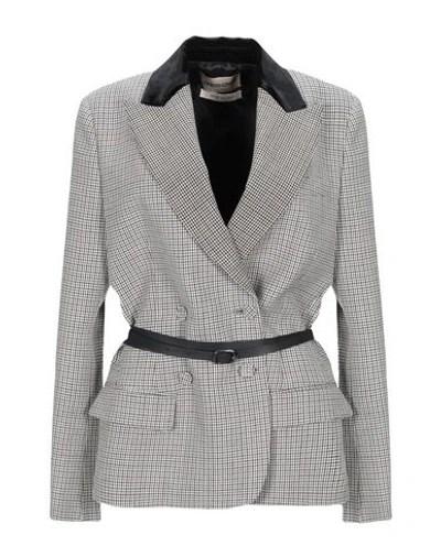 Shop Roberto Cavalli Woman Blazer Beige Size 10 Wool, Viscose, Polyester