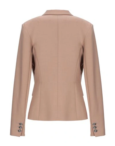 Shop Pinko Suit Jackets In Camel
