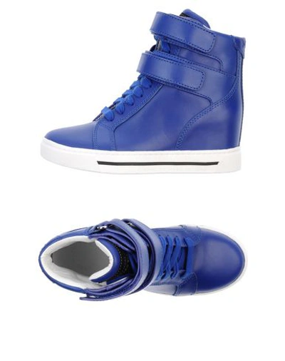 Shop Marc By Marc Jacobs Sneakers In Blue