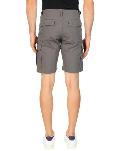 Shop Carhartt Shorts & Bermuda Shorts In Grey