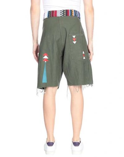 Shop Htc Shorts & Bermuda In Military Green