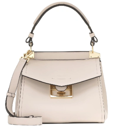 Shop Givenchy Mystic Small Leather Shoulder Bag In White