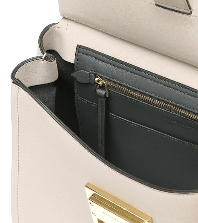 Shop Givenchy Mystic Small Leather Shoulder Bag In White