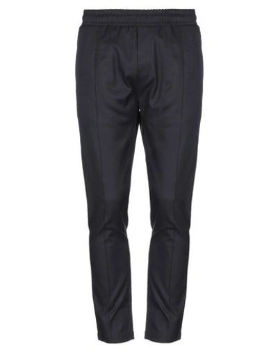 Shop Low Brand Casual Pants In Dark Blue