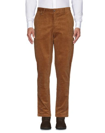 Shop Suit Casual Pants In Brown