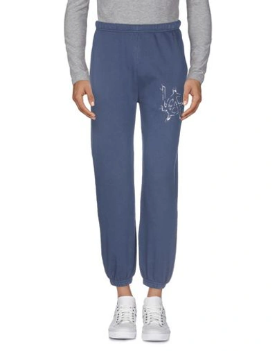 Shop Adaptation Casual Pants In Slate Blue