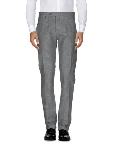 Shop Novemb3r Casual Pants In Grey