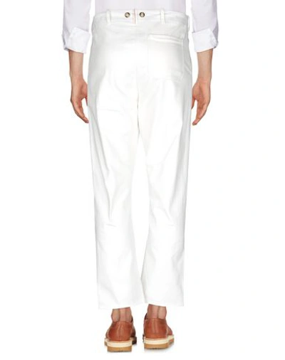 Shop Ermanno Gallamini Casual Pants In White