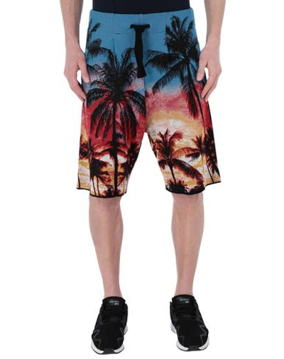 Shop Laneus Shorts & Bermuda Shorts In Azure