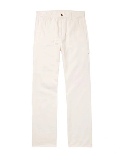 Shop Simon Miller Denim Pants In Ivory