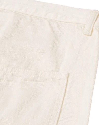 Shop Simon Miller Denim Pants In Ivory