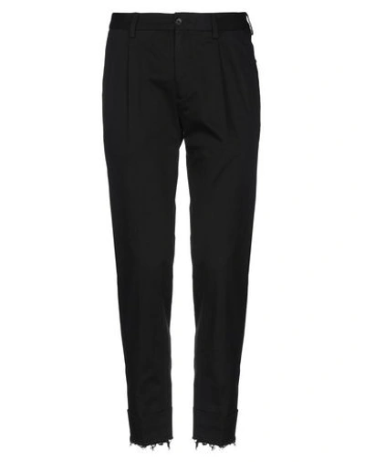 Shop All Apologies Casual Pants In Black