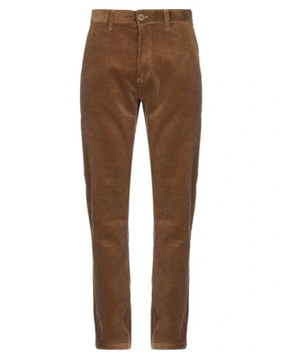 Shop Brixton Casual Pants In Brown