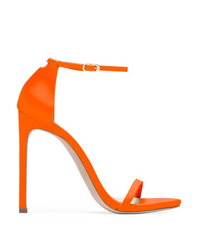 stuart weitzman neon sandals