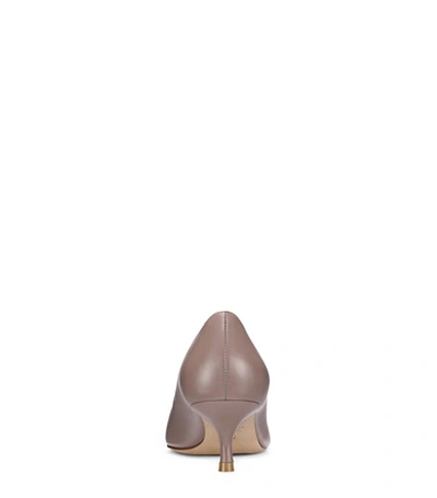 Shop Stuart Weitzman Cindy 45 In Taupe Leather