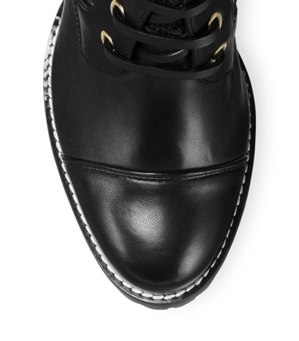 Stuart Weitzman The Pippa Boot In Black Leather ModeSens