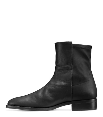 Shop Stuart Weitzman The 5050 Bootie In Black Nappa Leather