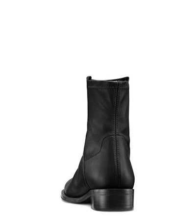 Shop Stuart Weitzman The 5050 Bootie In Black Nappa Leather