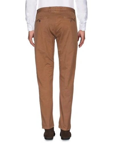 Shop Ami Alexandre Mattiussi Man Pants Brown Size Xs Cotton