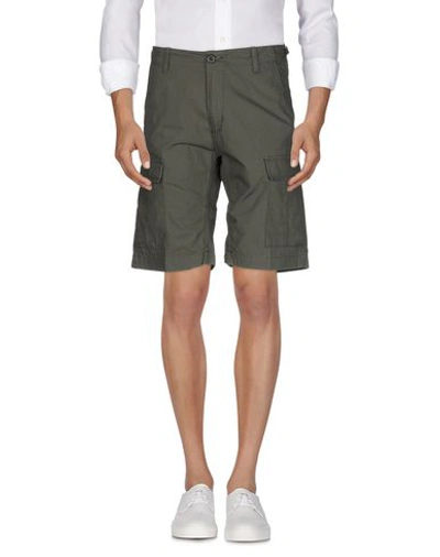 Shop Carhartt Shorts & Bermuda Shorts In Military Green
